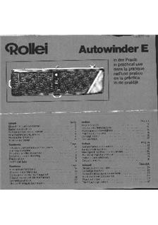 Rollei SL 35 ME manual. Camera Instructions.